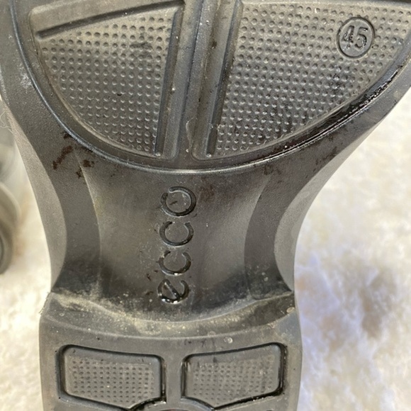 ECCO Chukka Boot Black Cow Leather EU 45 US 11-11.5 - Picture 14 of 15